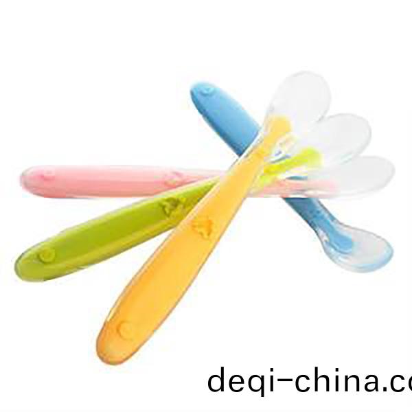 硅(gui)膠外包尼龍食品級嬰兒勺